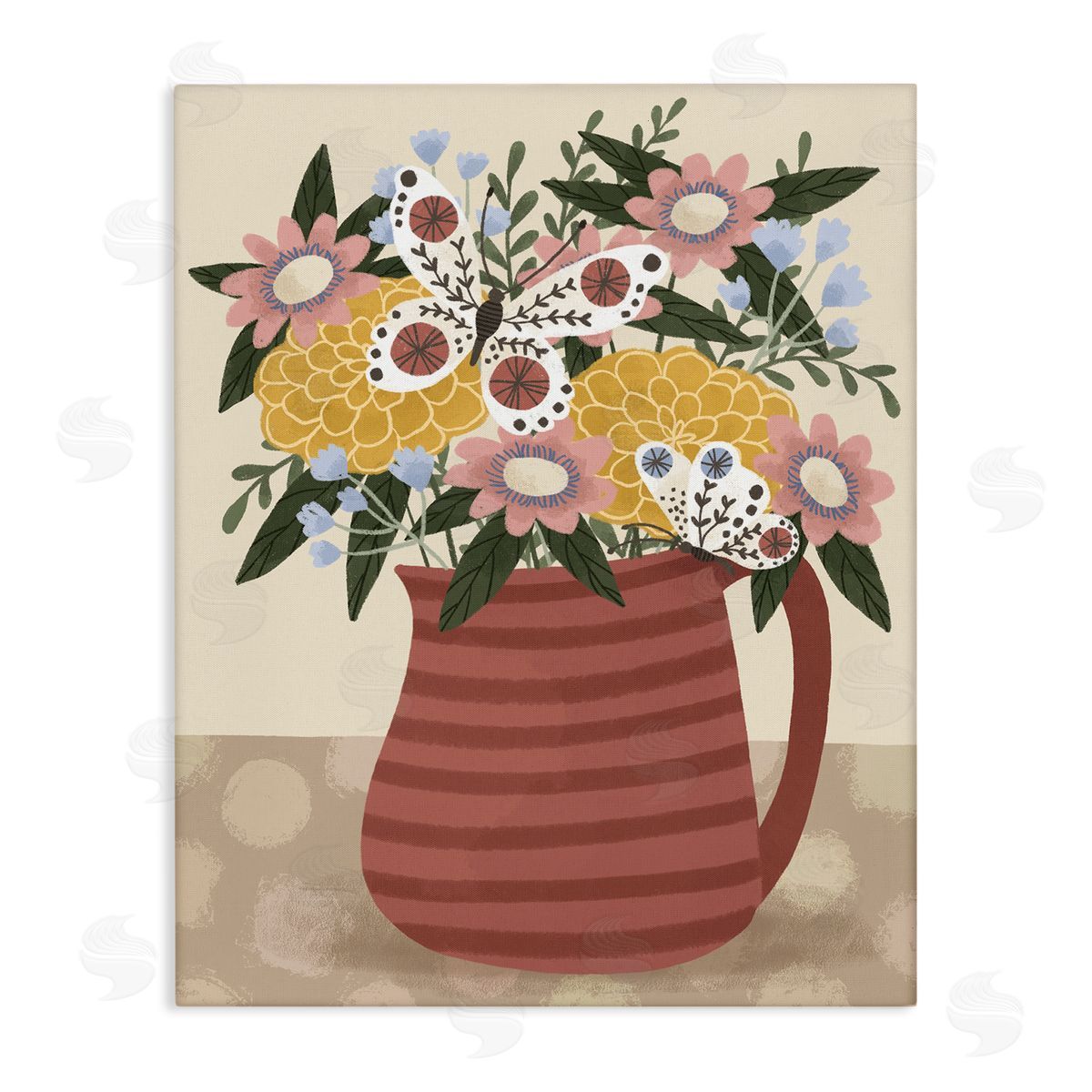 Kristina Hultkrantz Casual Patterned Mixed Bouquet