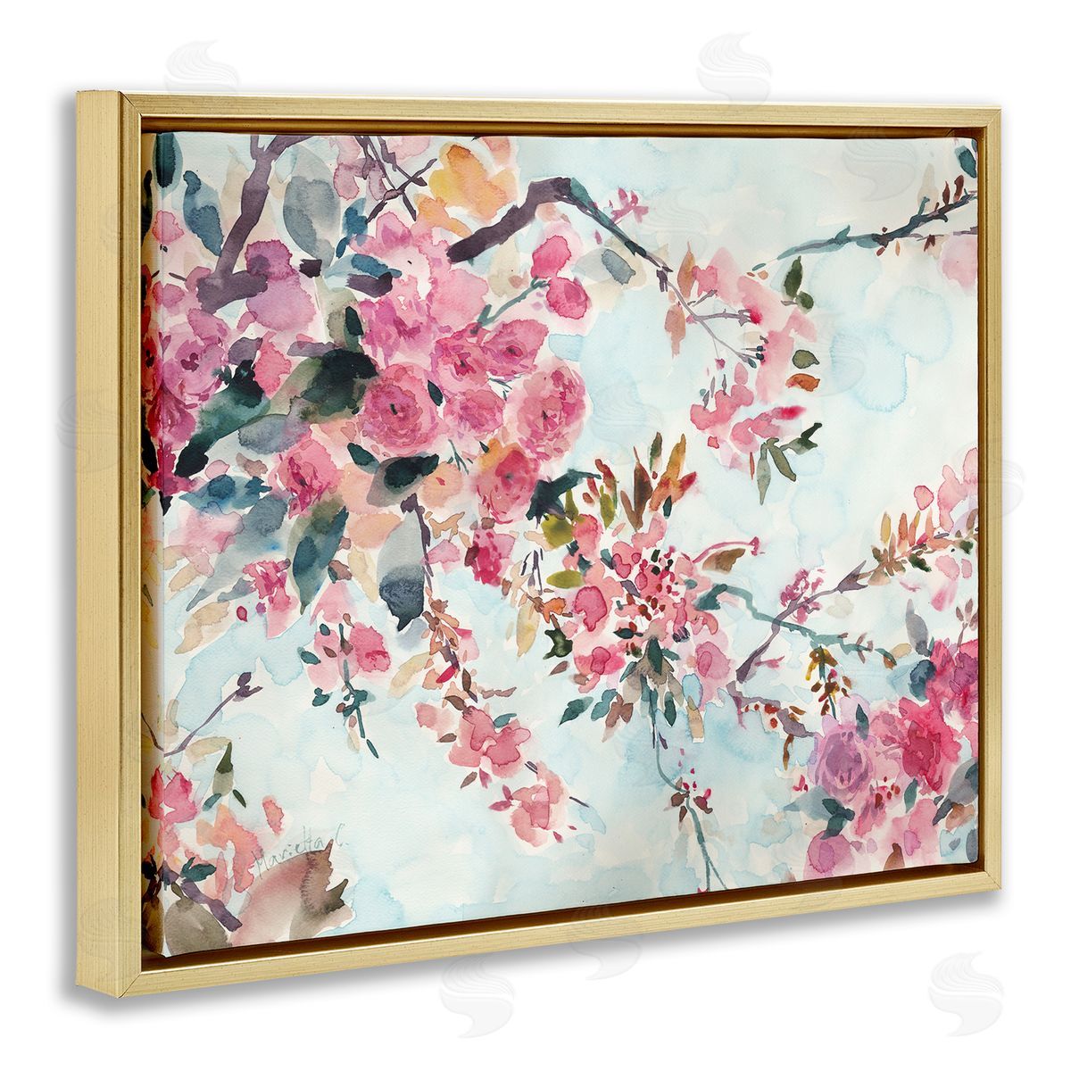 Marietta Cohen Art and Design Budding Cherry Blossoms Nature