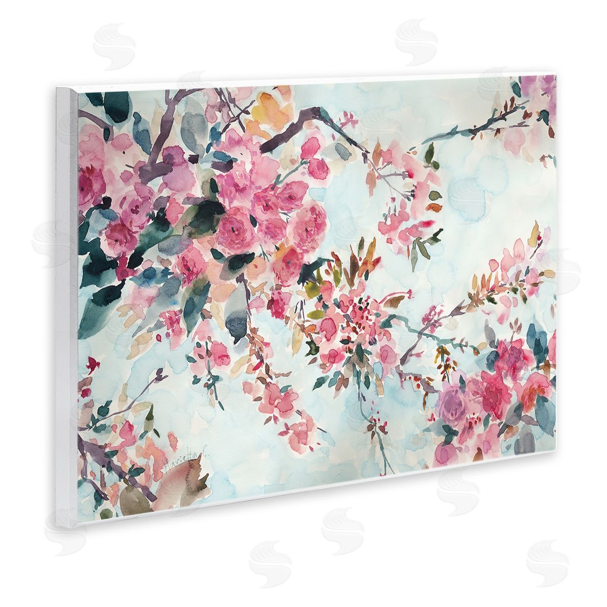 Marietta Cohen Art and Design Budding Cherry Blossoms Nature