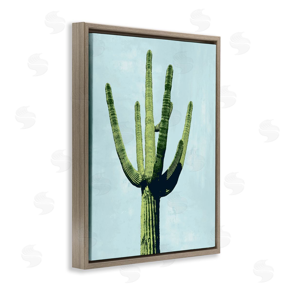 Mia Jensen Looming Cactus Turquoise Sky
