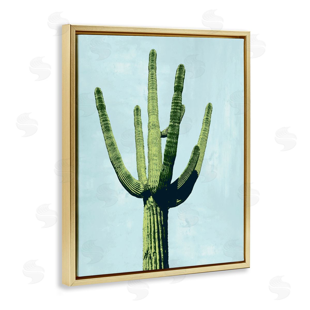 Mia Jensen Looming Cactus Turquoise Sky