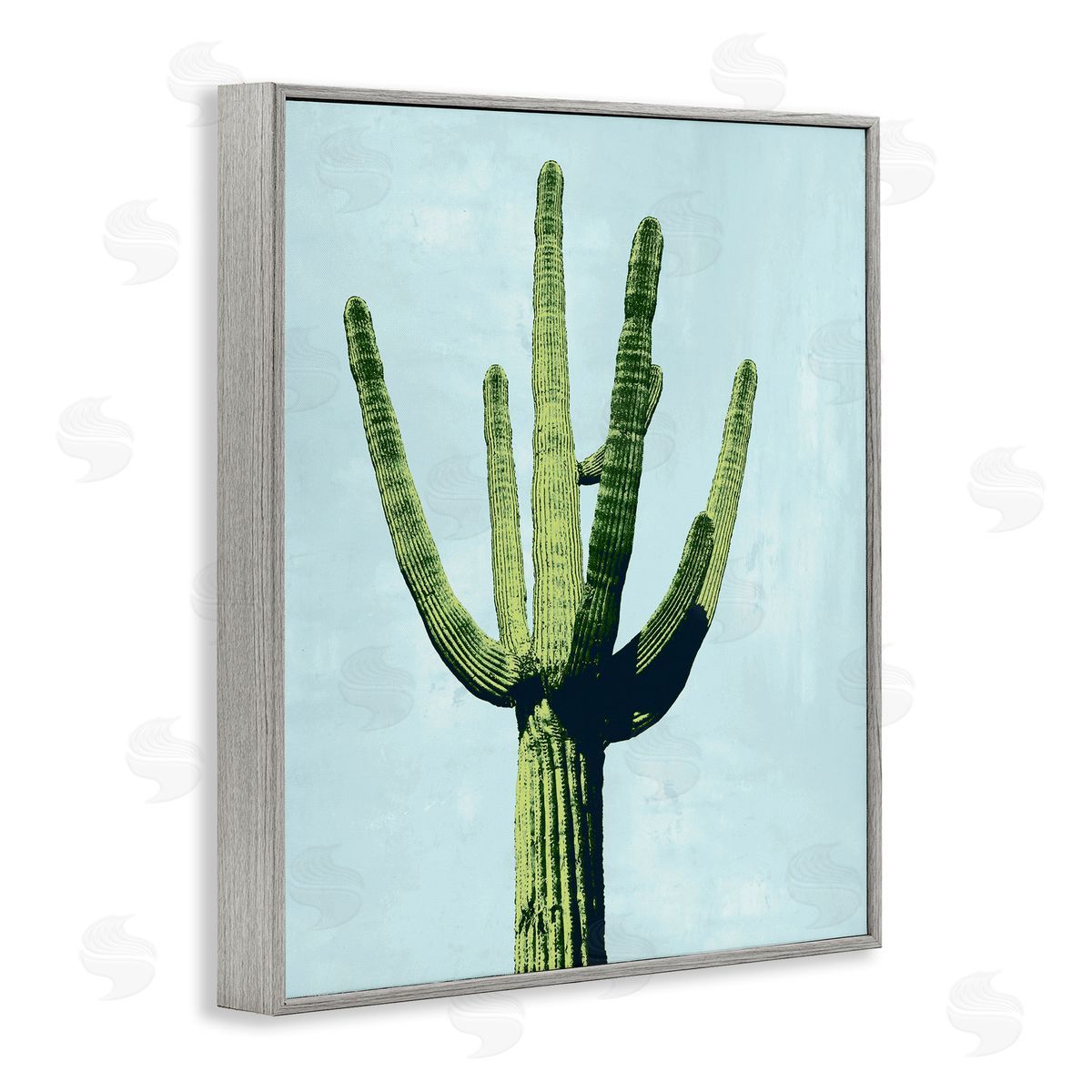 Mia Jensen Looming Cactus Turquoise Sky