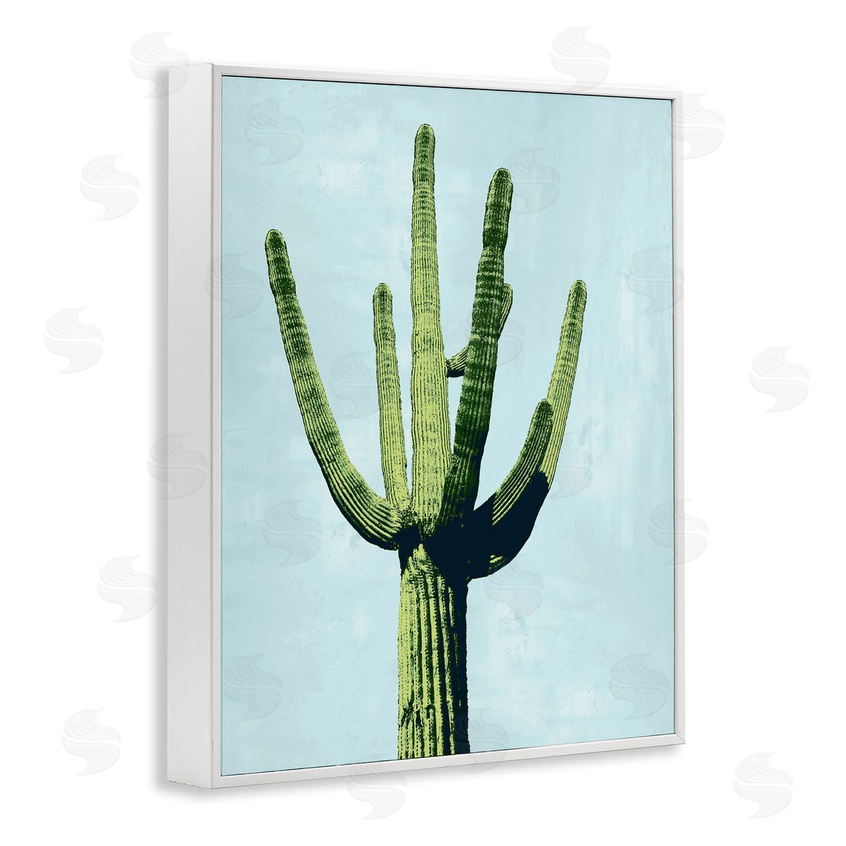 Mia Jensen Looming Cactus Turquoise Sky