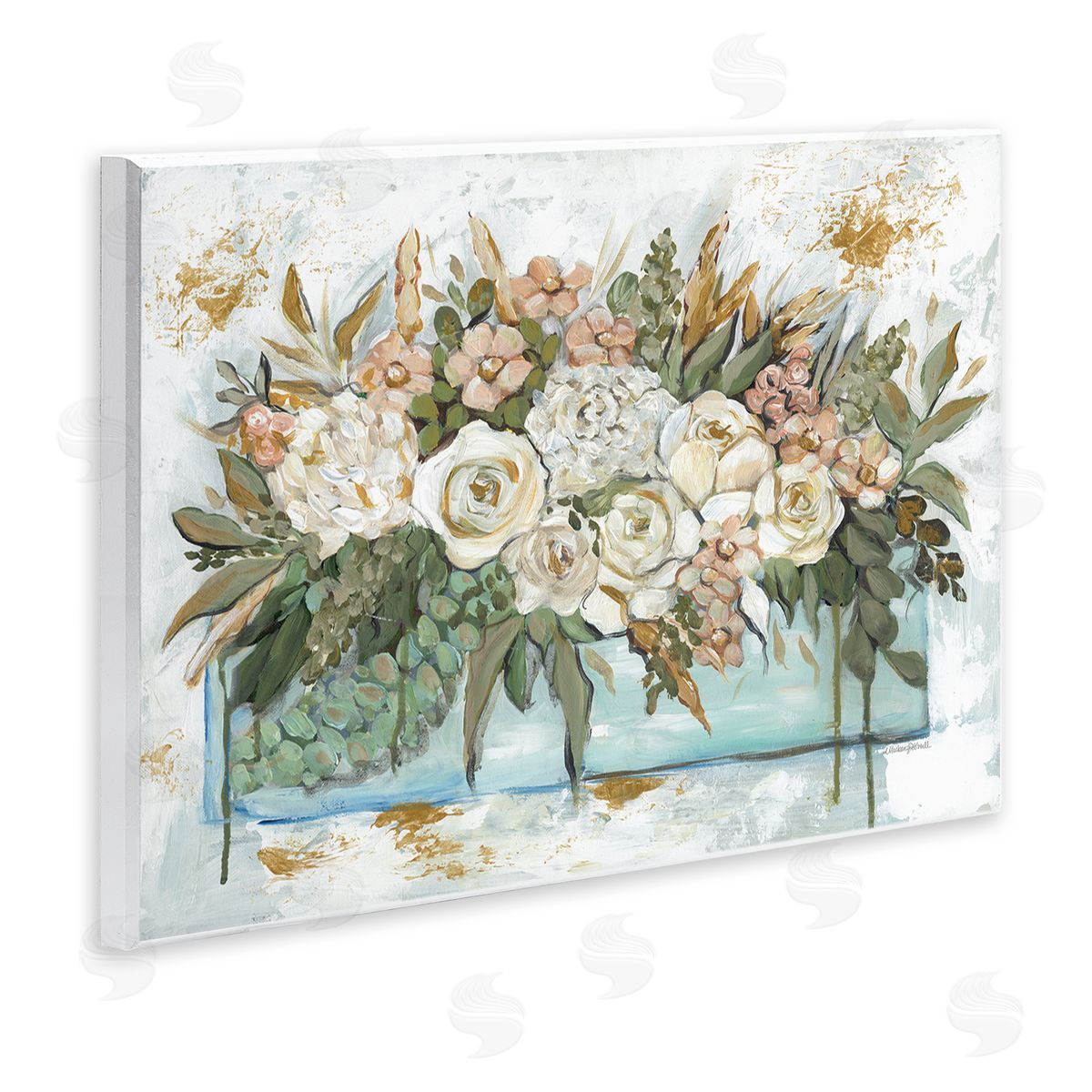 Mackenzie Kissell Country Floral Planter Arrangement