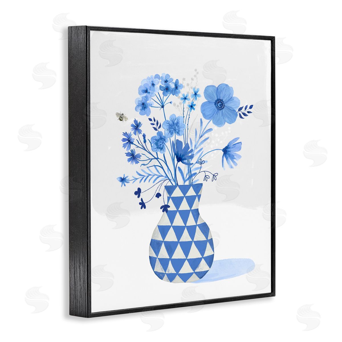 Sharon Lee Blue Mixed Floral Arrangement