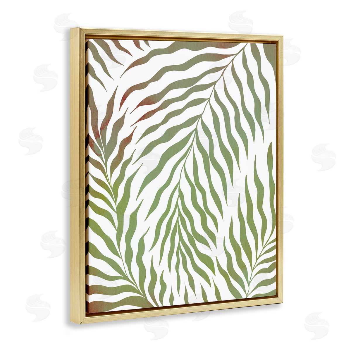Ziwei Li Wavy Green Botanical Leaves