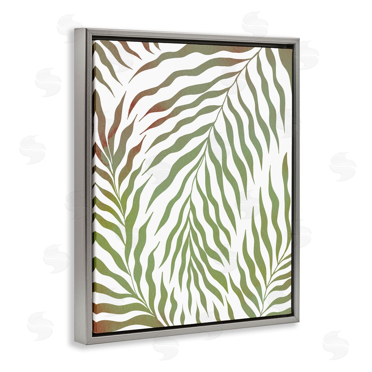 Ziwei Li Wavy Green Botanical Leaves