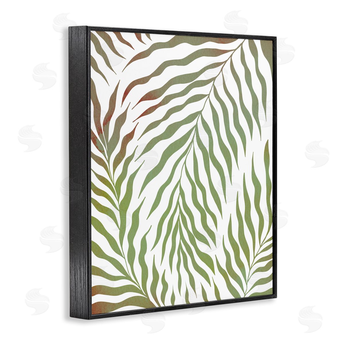 Ziwei Li Wavy Green Botanical Leaves