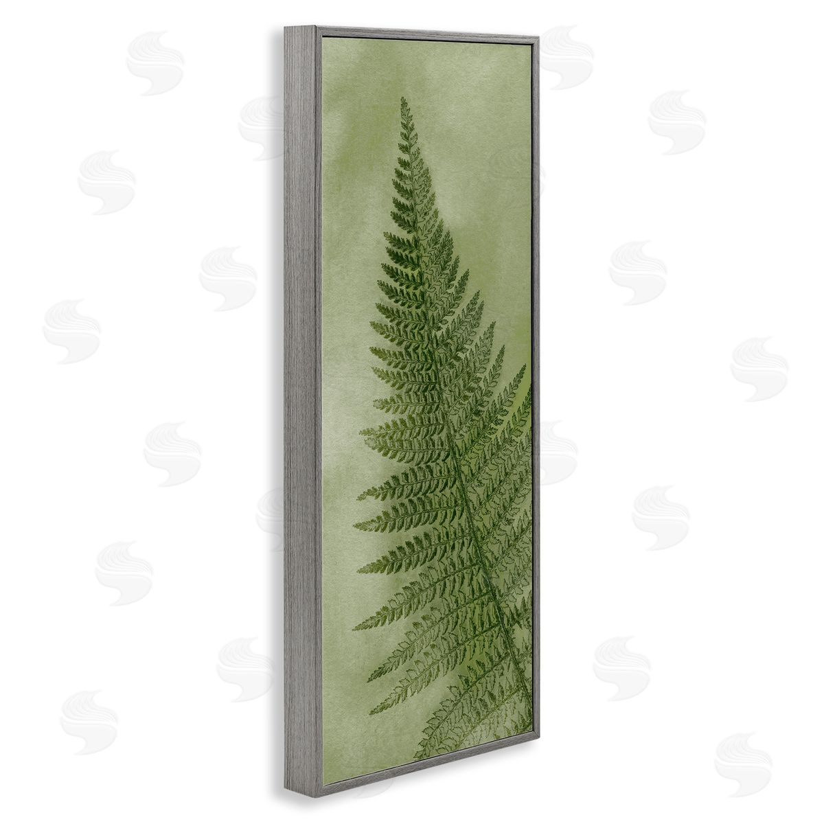 Ziwei Li Detailed Green Fern Leaf