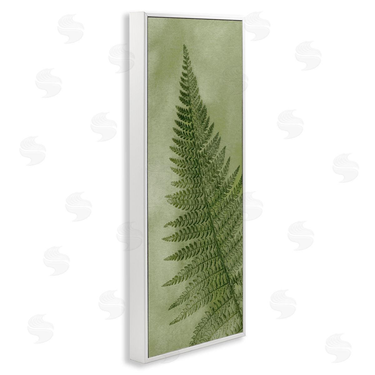 Ziwei Li Detailed Green Fern Leaf