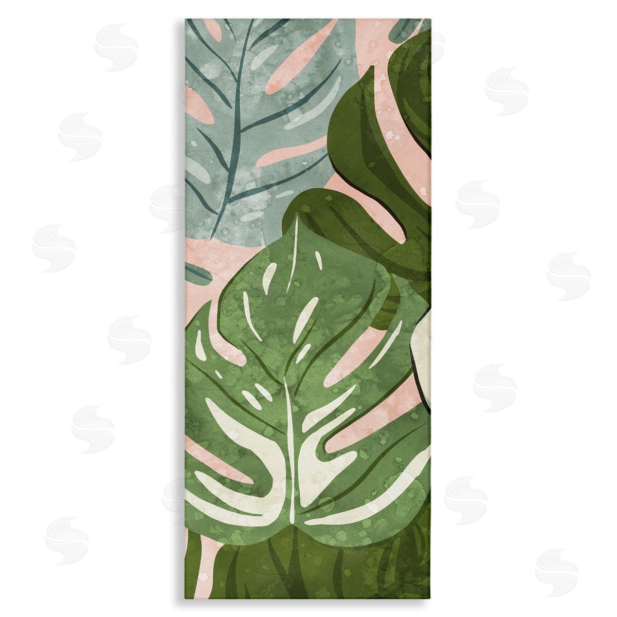 Ziwei Li Varied Monstera Leaf Pattern