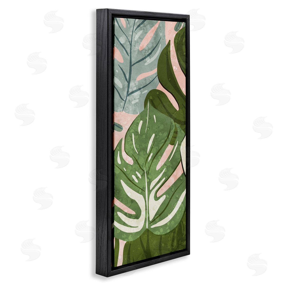 Ziwei Li Varied Monstera Leaf Pattern