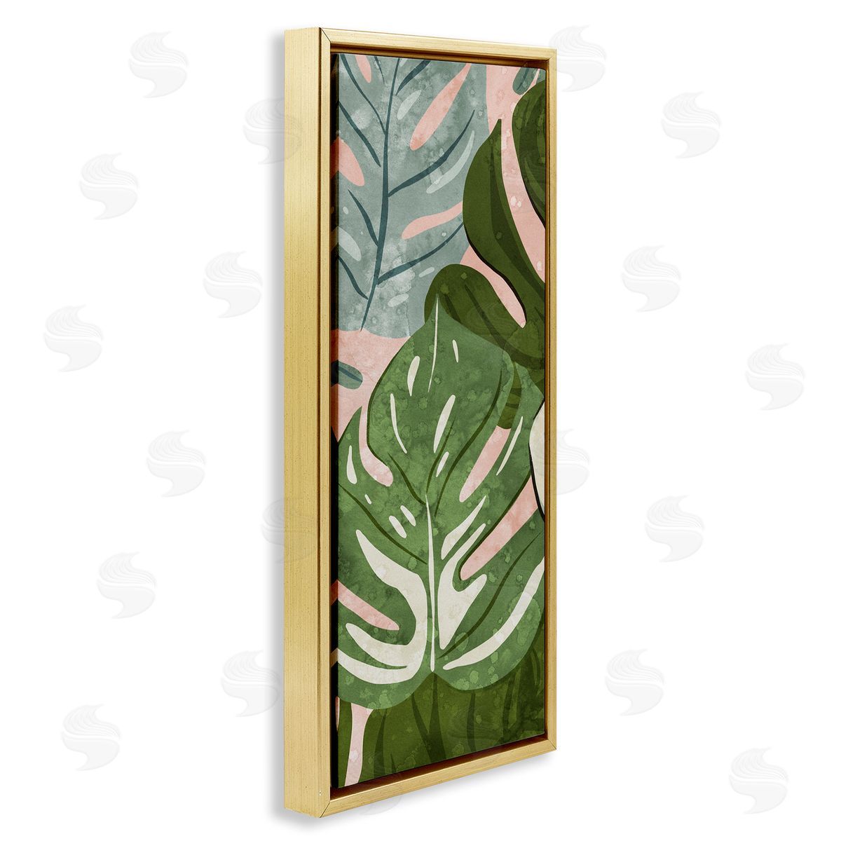 Ziwei Li Varied Monstera Leaf Pattern