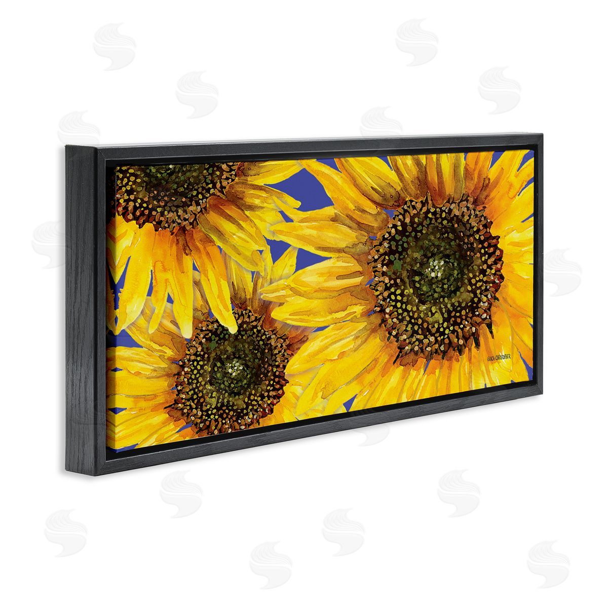 Erica Christopher Vivid Sunflower Blooms Trio