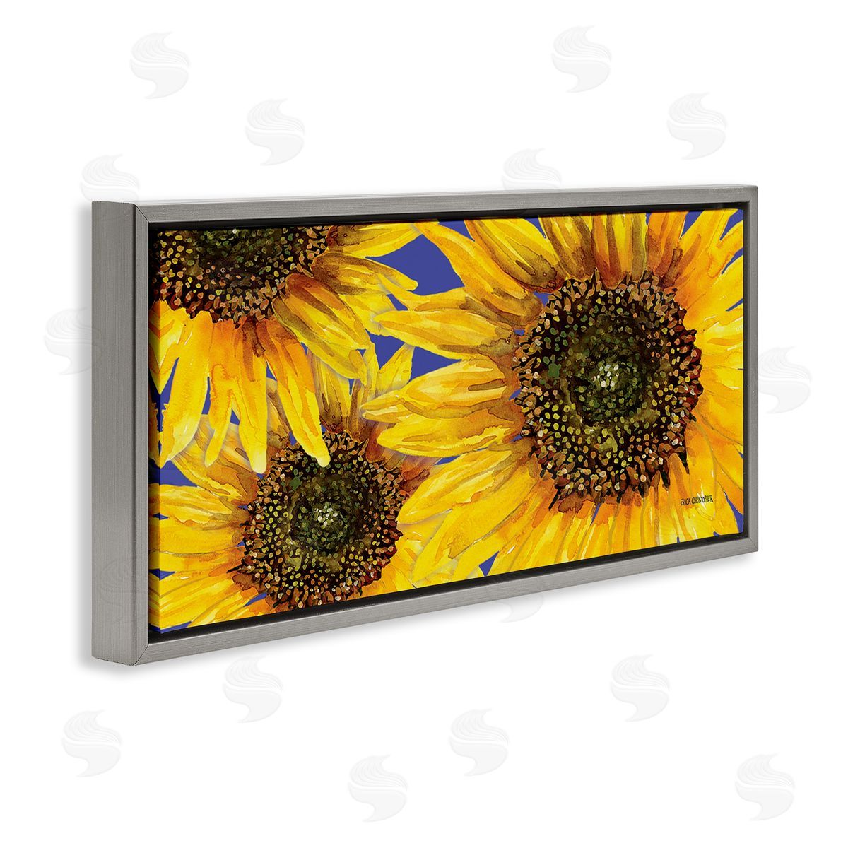Erica Christopher Vivid Sunflower Blooms Trio