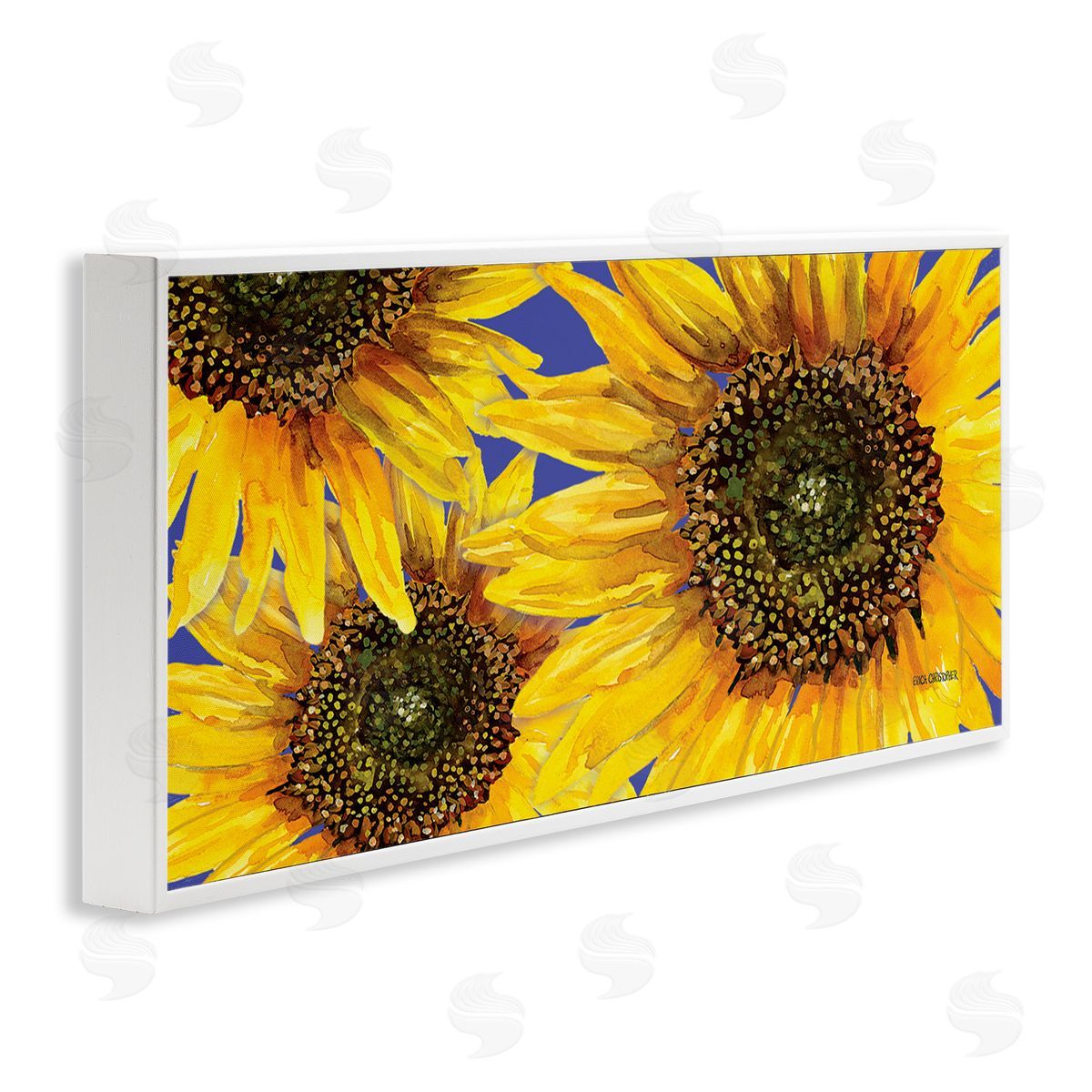 Erica Christopher Vivid Sunflower Blooms Trio