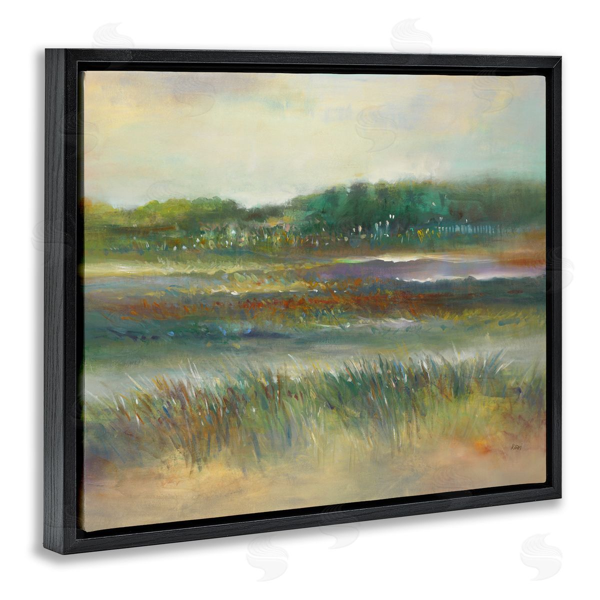 K. Nari Calming Countryside Scenery Field