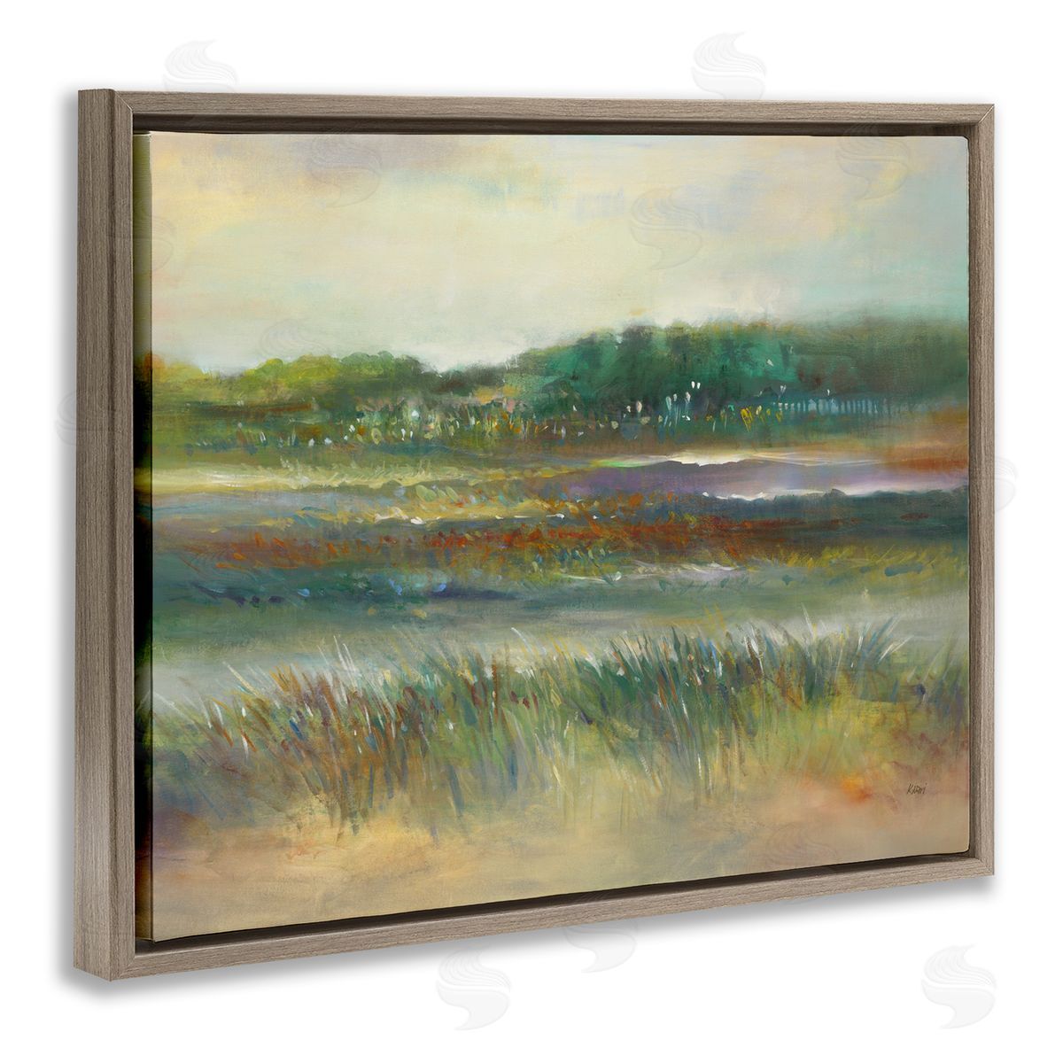 K. Nari Calming Countryside Scenery Field