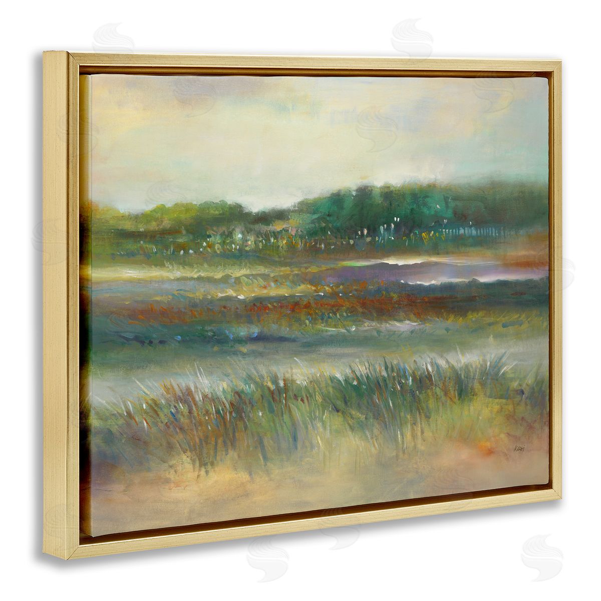 K. Nari Calming Countryside Scenery Field