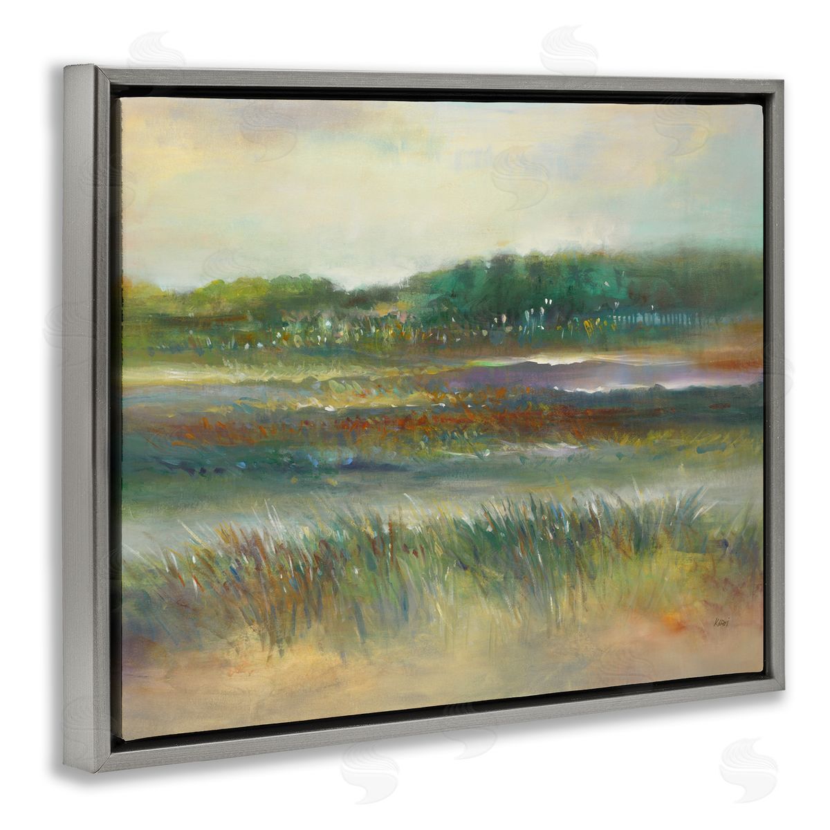 K. Nari Calming Countryside Scenery Field