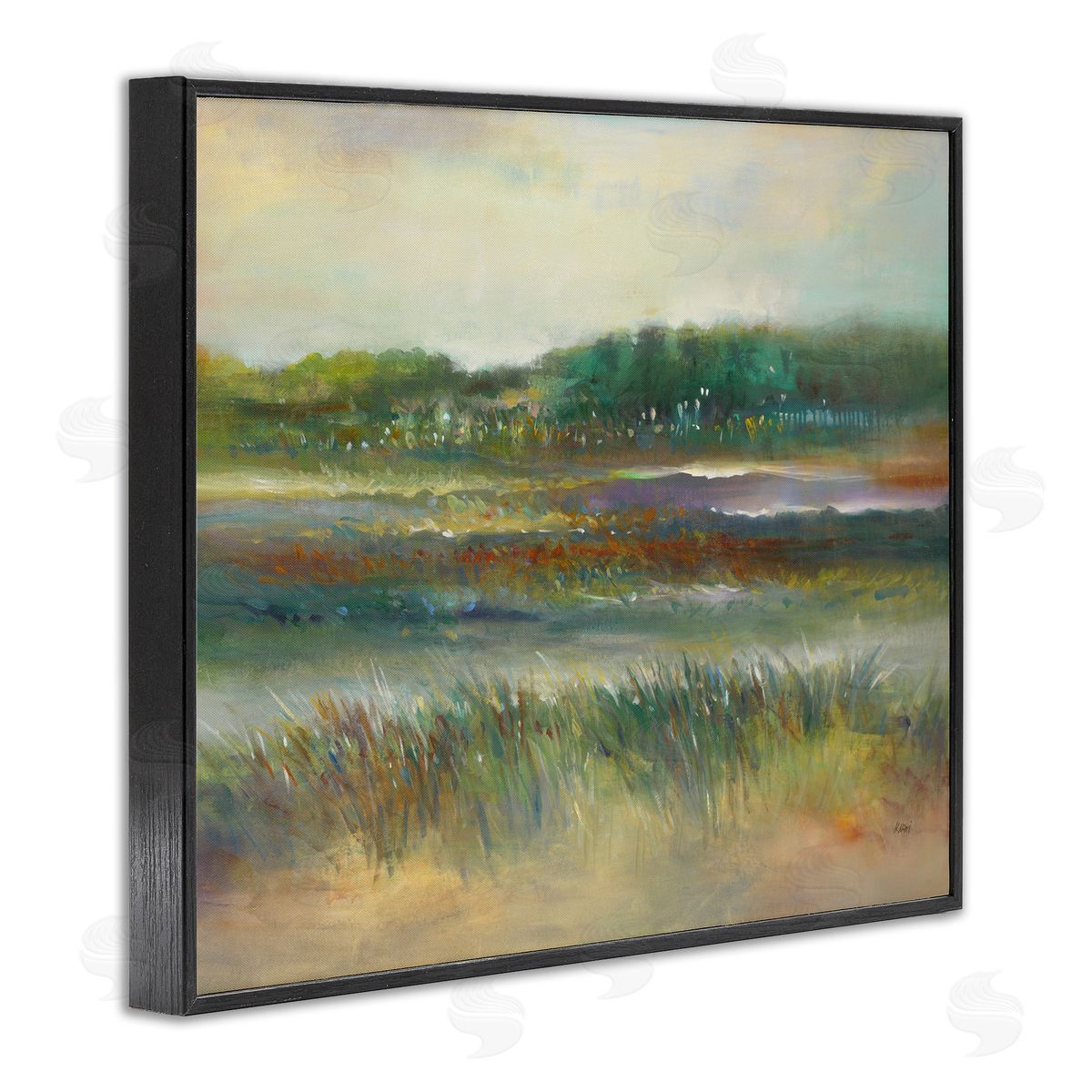 K. Nari Calming Countryside Scenery Field