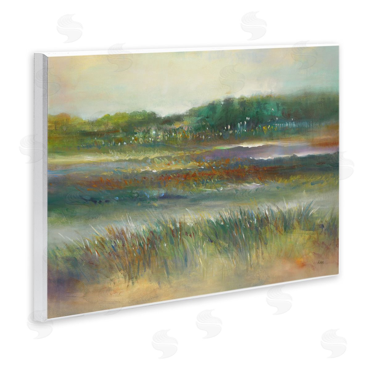 K. Nari Calming Countryside Scenery Field