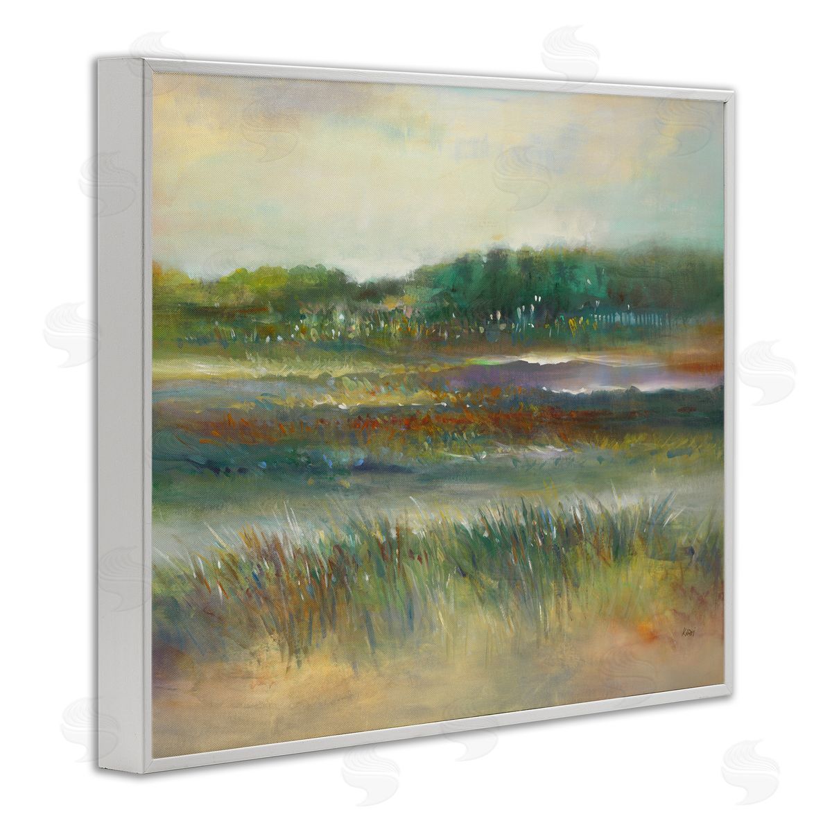 K. Nari Calming Countryside Scenery Field