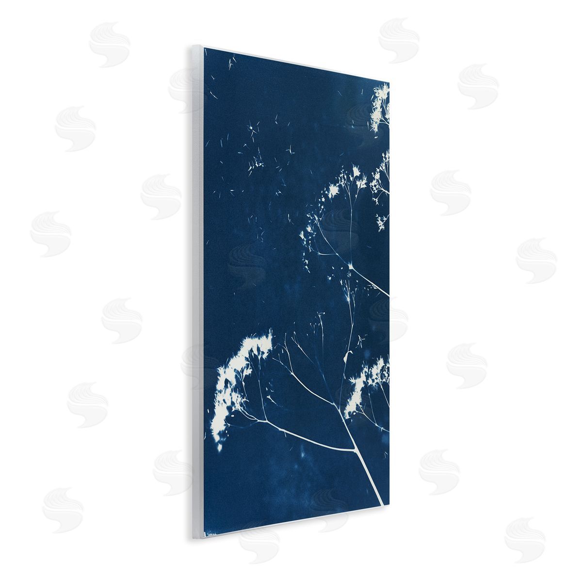 Liz St. Andre Navy Blue Botanical Sprouts