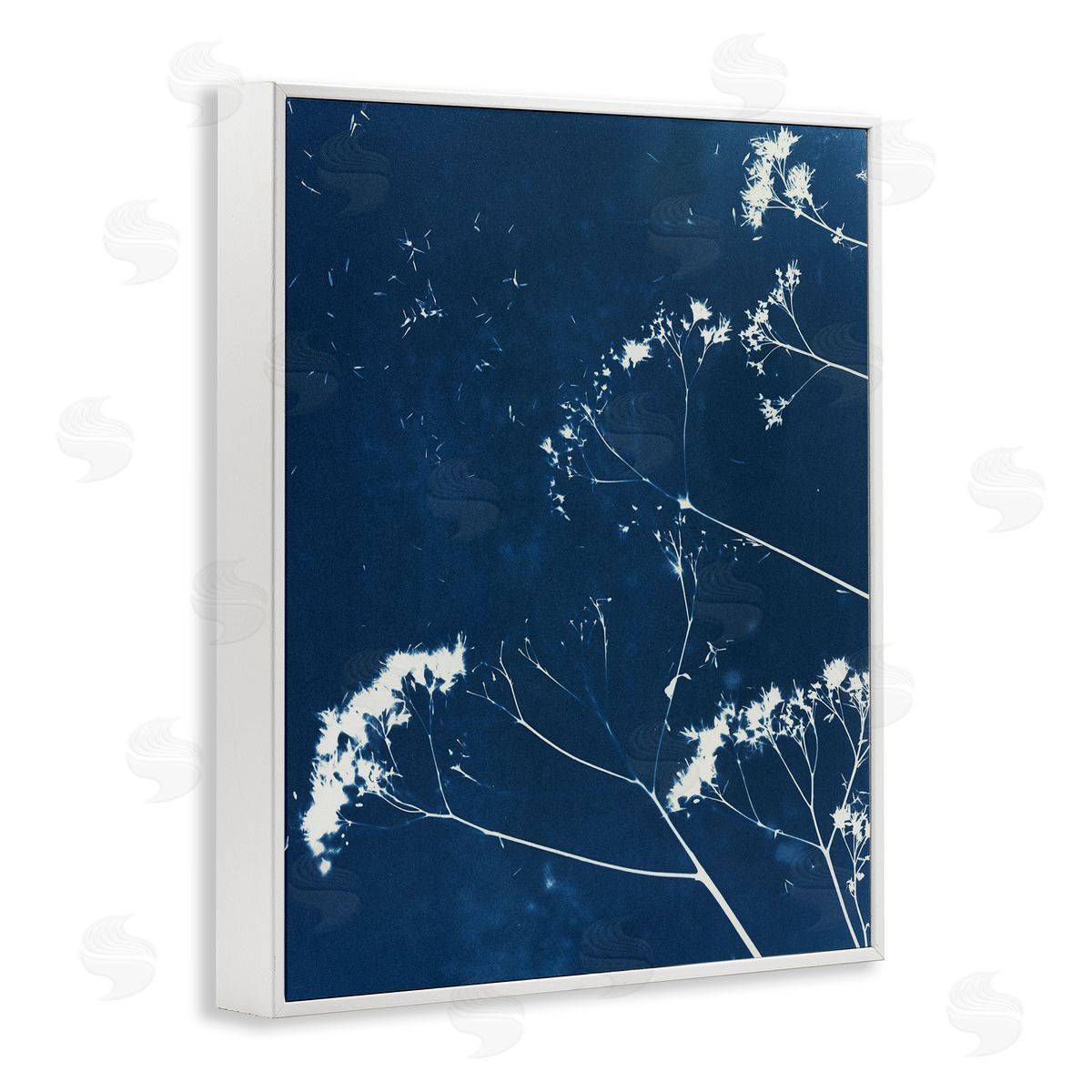 Liz St. Andre Navy Blue Botanical Sprouts