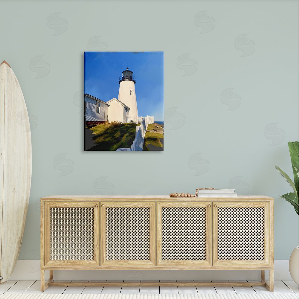 Emily Kalina Lighthouse Ocean Beach View