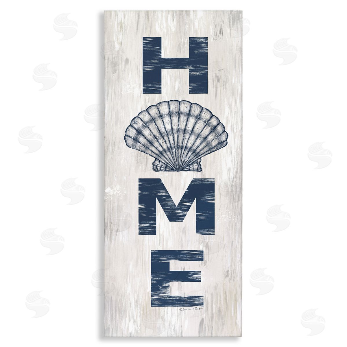 Annie LaPoint Home Vertical Clam Sign