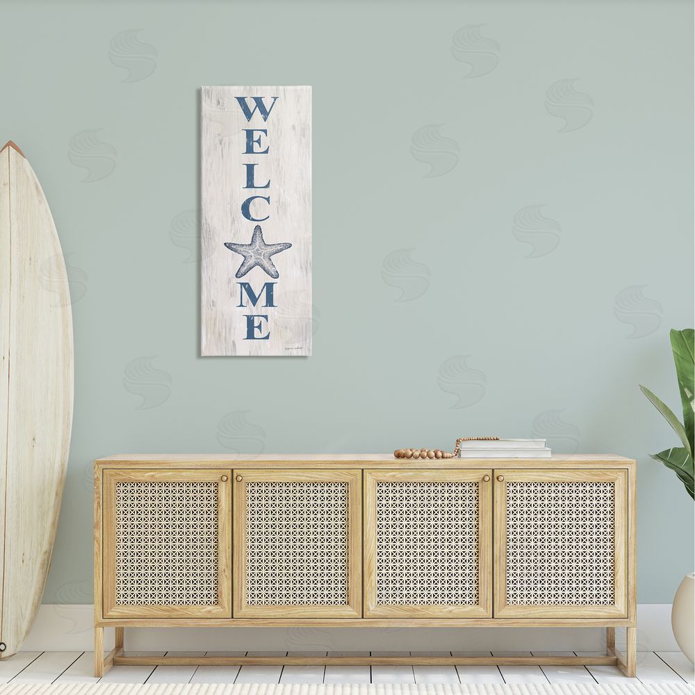 Annie LaPoint Welcome Starfish Phrase Sign
