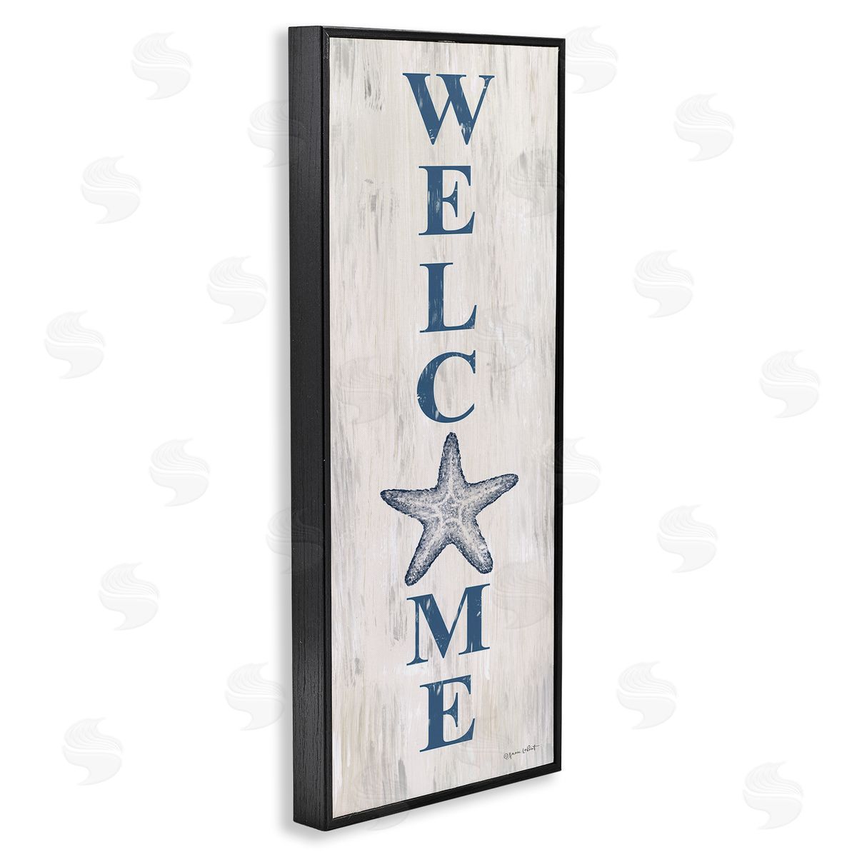 Annie LaPoint Welcome Starfish Phrase Sign
