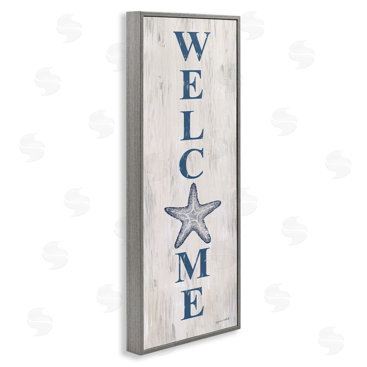 Annie LaPoint Welcome Starfish Phrase Sign