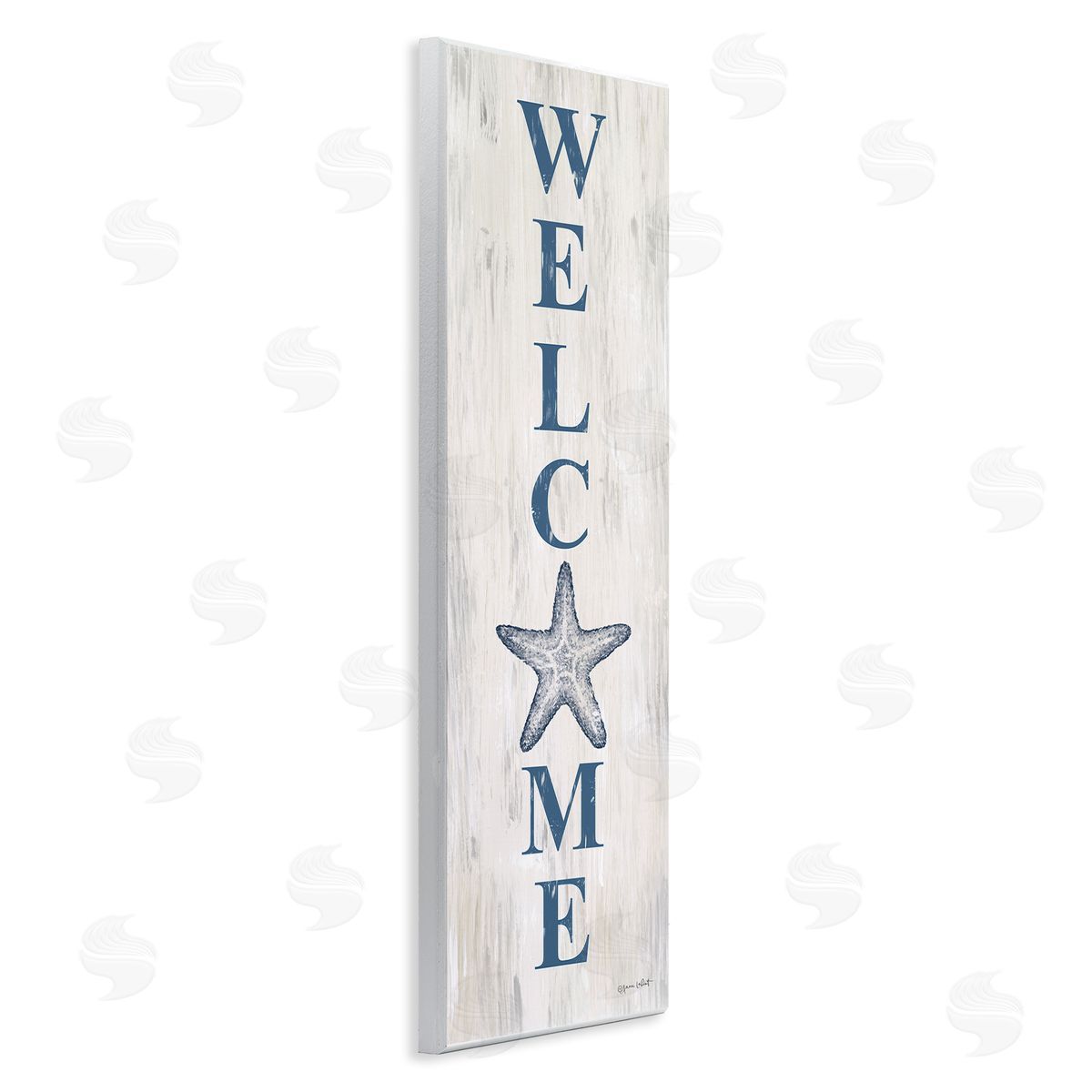 Annie LaPoint Welcome Starfish Phrase Sign