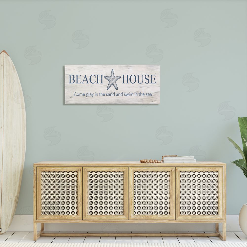 Annie LaPoint Beach House Come Play Nautical Phrase