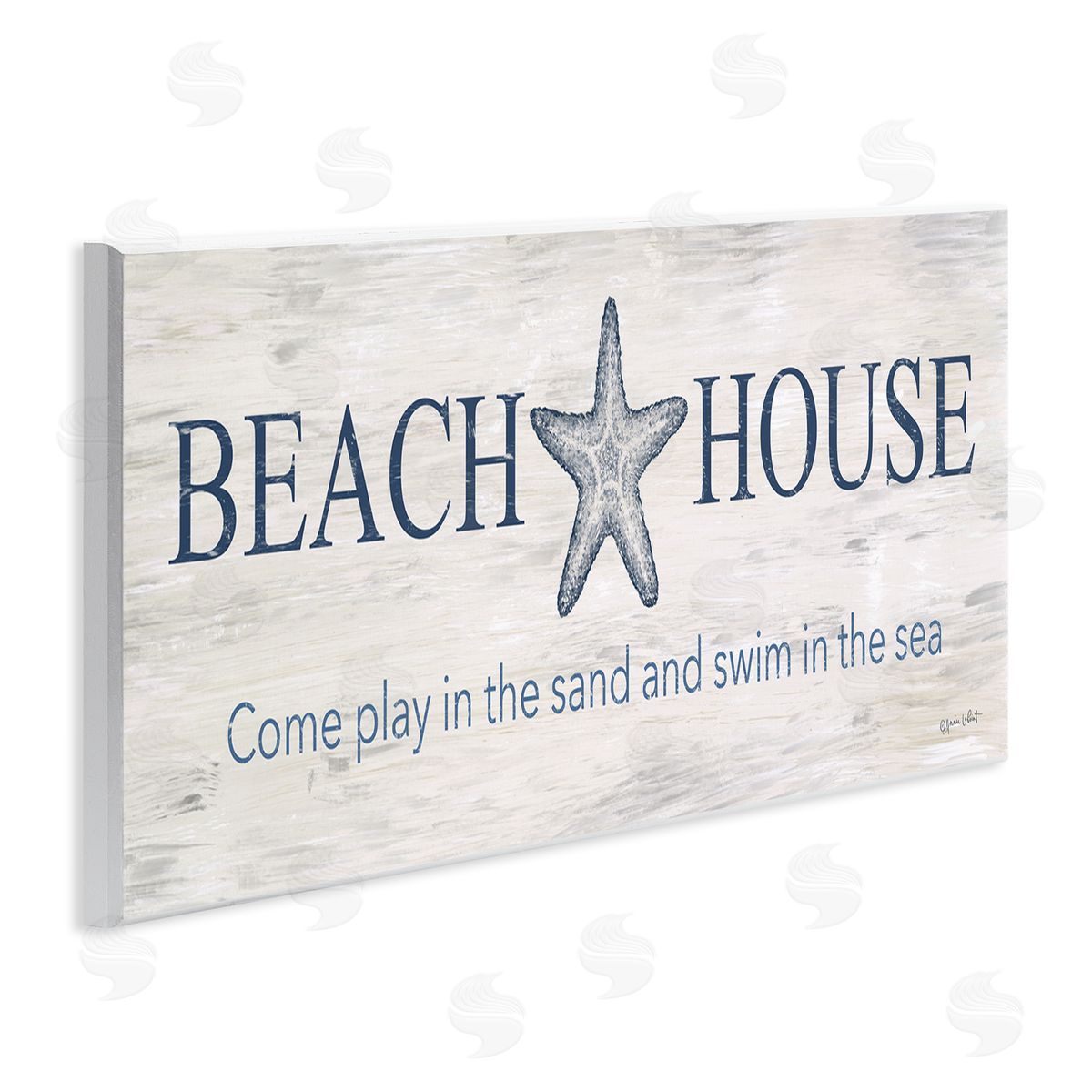 Annie LaPoint Beach House Come Play Nautical Phrase