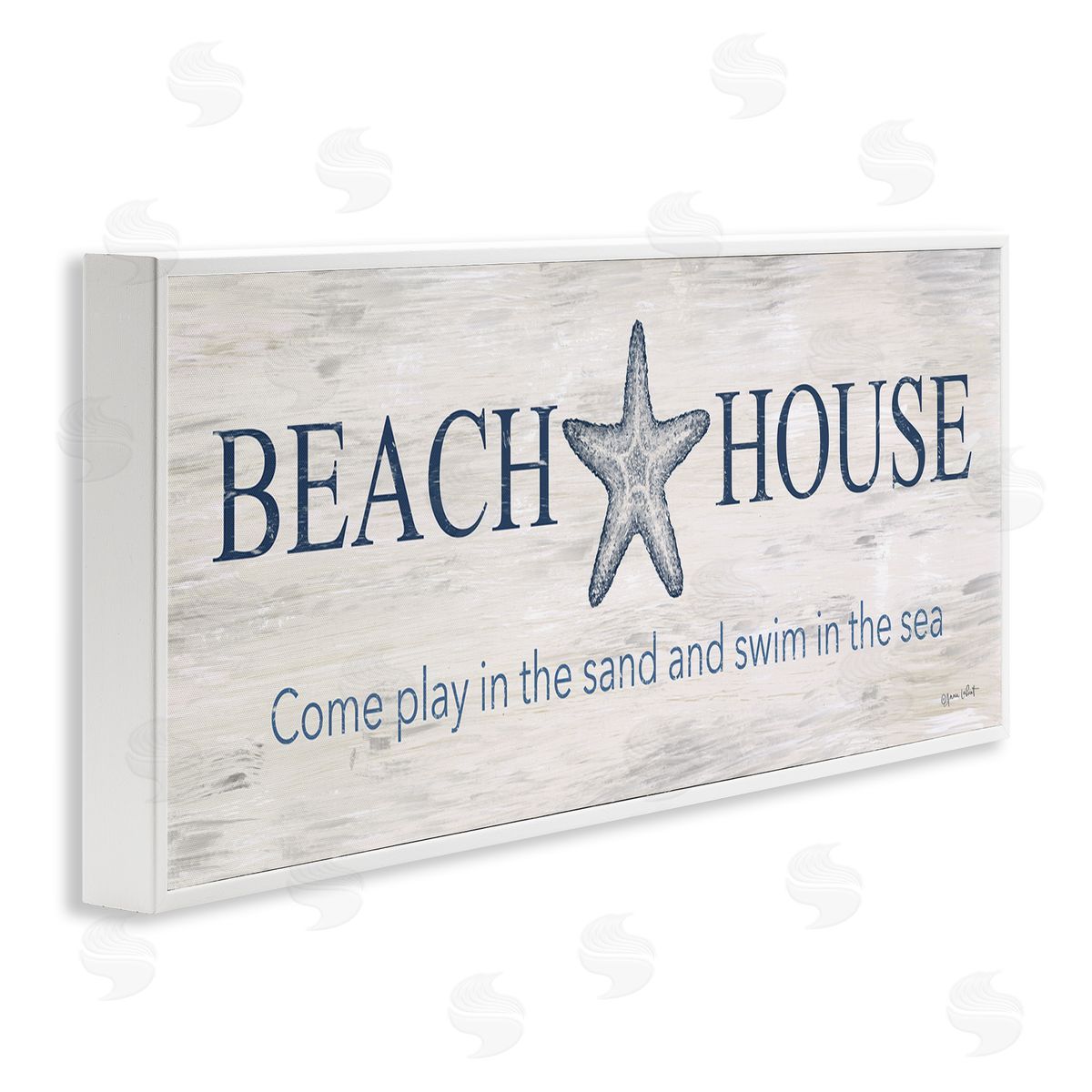 Annie LaPoint Beach House Come Play Nautical Phrase