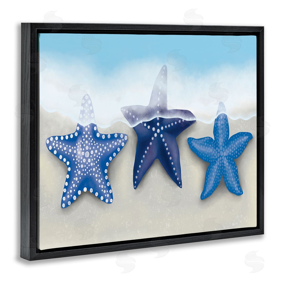 Darlene Seale Mixed Blue Starfish Shoreline