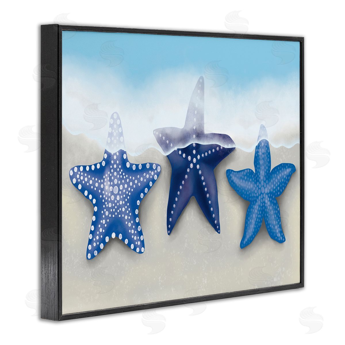 Darlene Seale Mixed Blue Starfish Shoreline