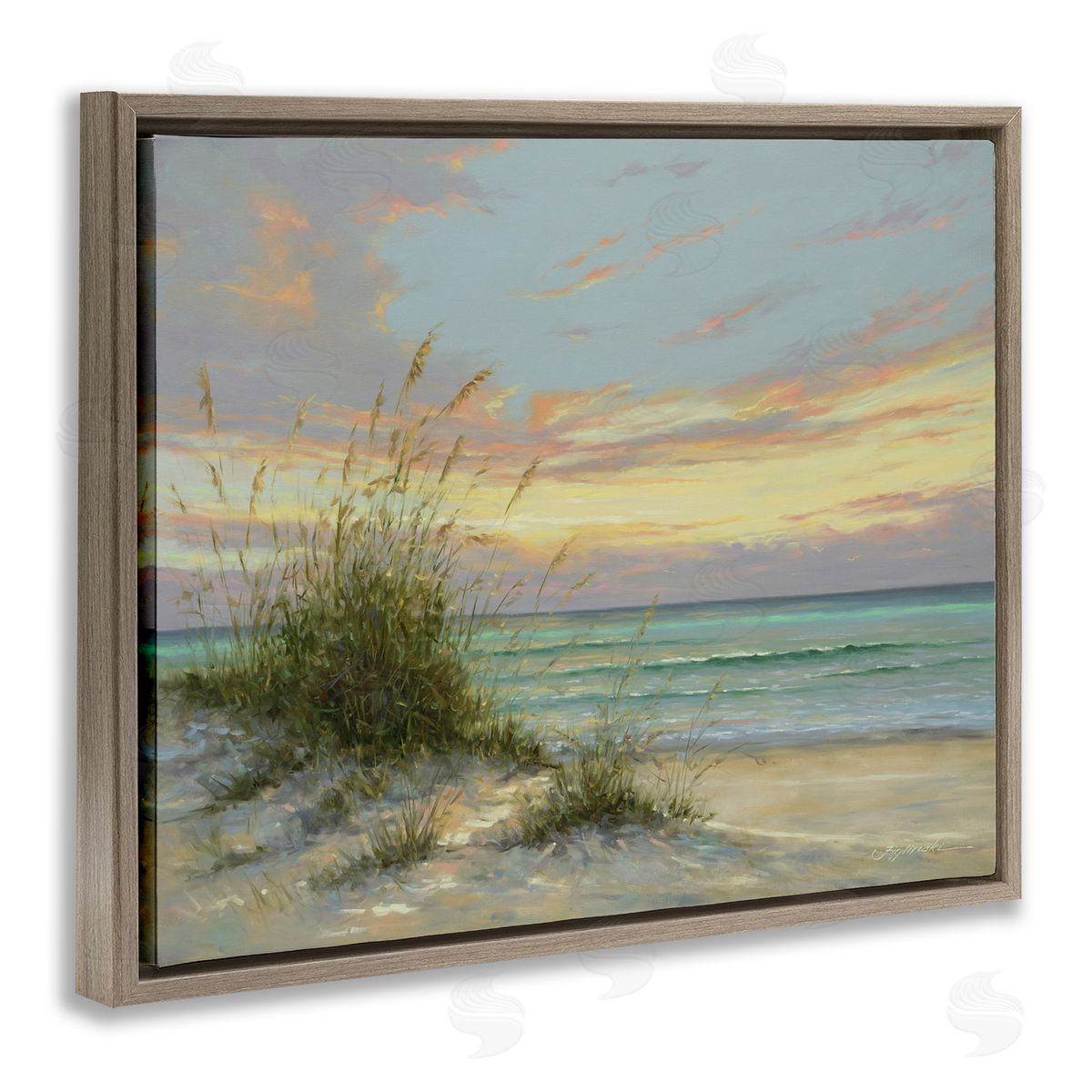 Martin Figlinski Beach Grass Vivid Sunset