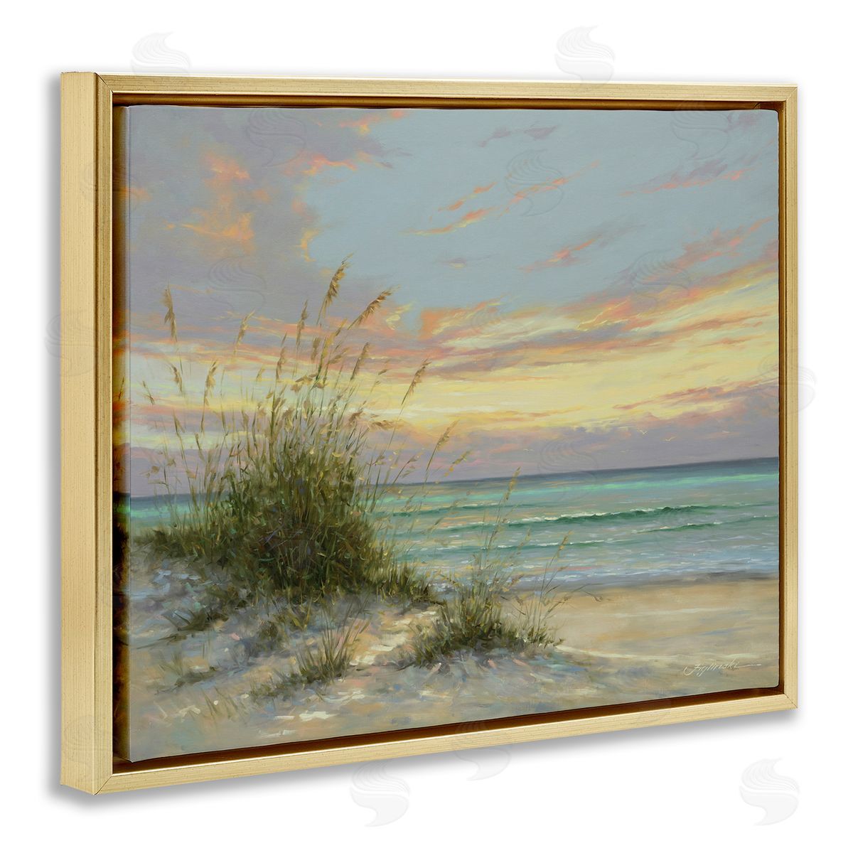 Martin Figlinski Beach Grass Vivid Sunset