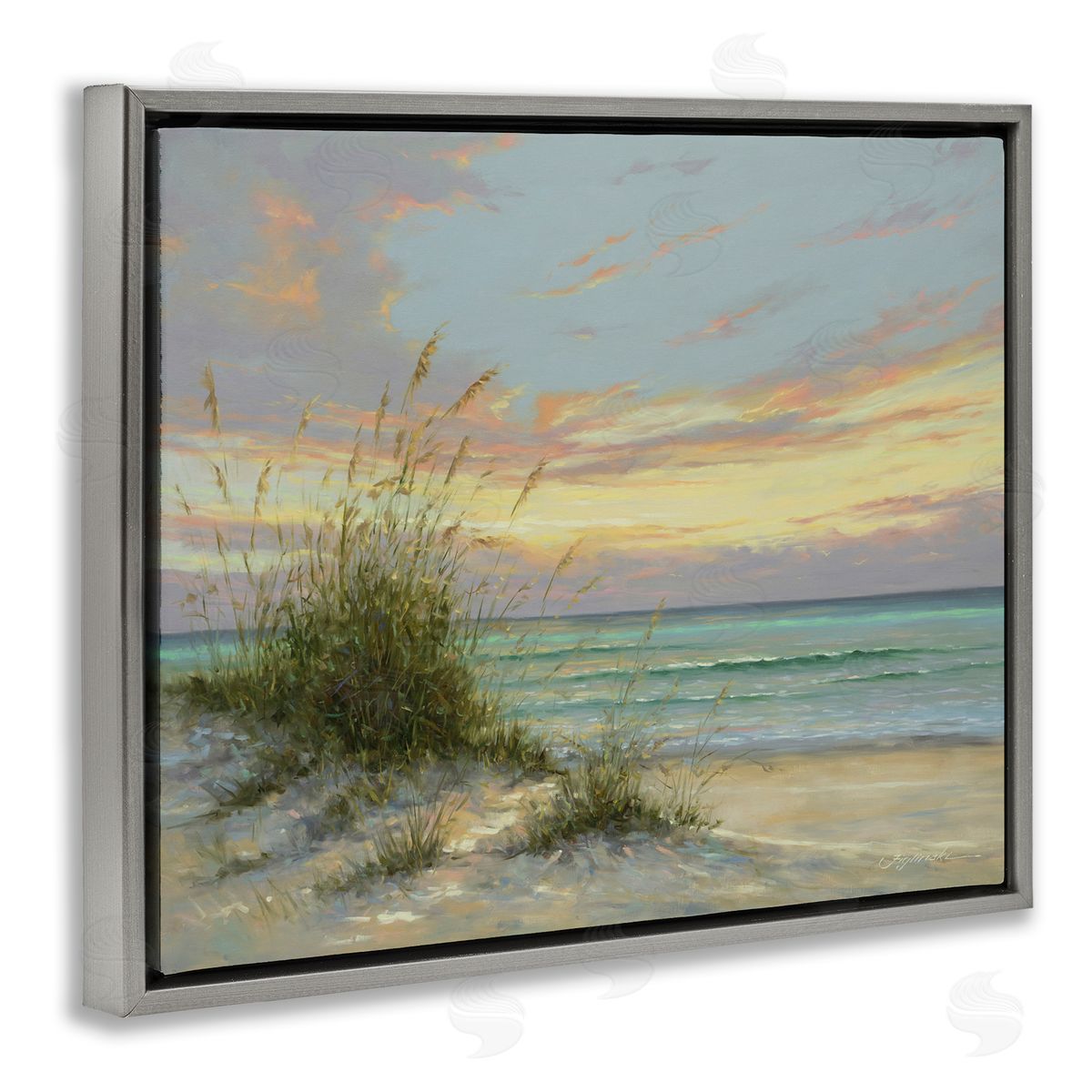 Martin Figlinski Beach Grass Vivid Sunset