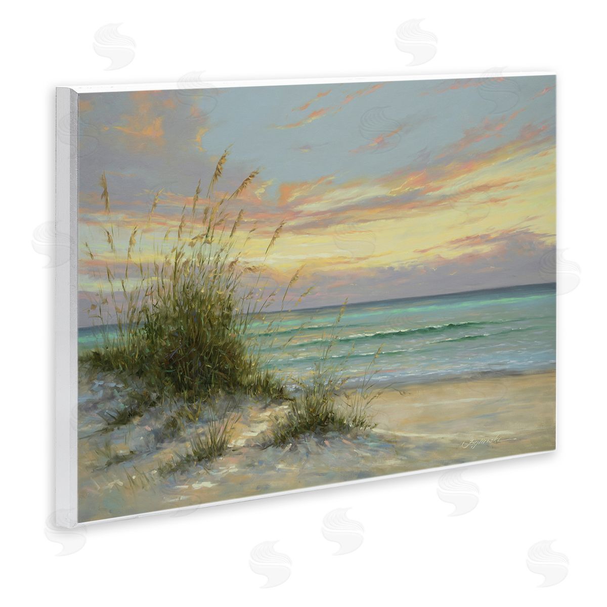 Martin Figlinski Beach Grass Vivid Sunset