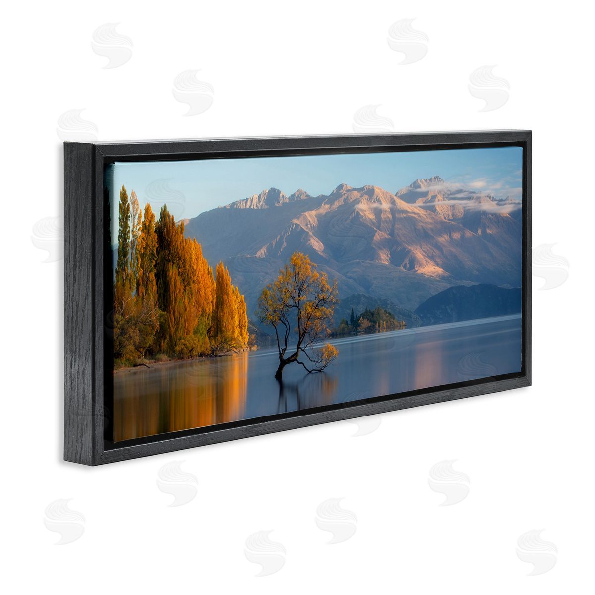 Lincoln Harrison Relaxing Lake Reflection Distant Mountains