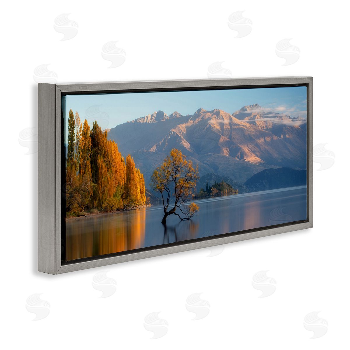 Lincoln Harrison Relaxing Lake Reflection Distant Mountains