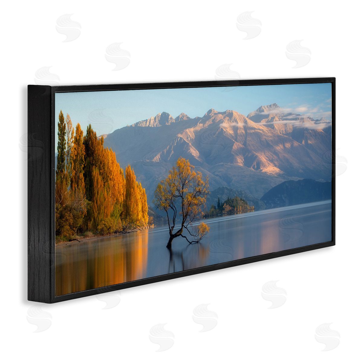 Lincoln Harrison Relaxing Lake Reflection Distant Mountains