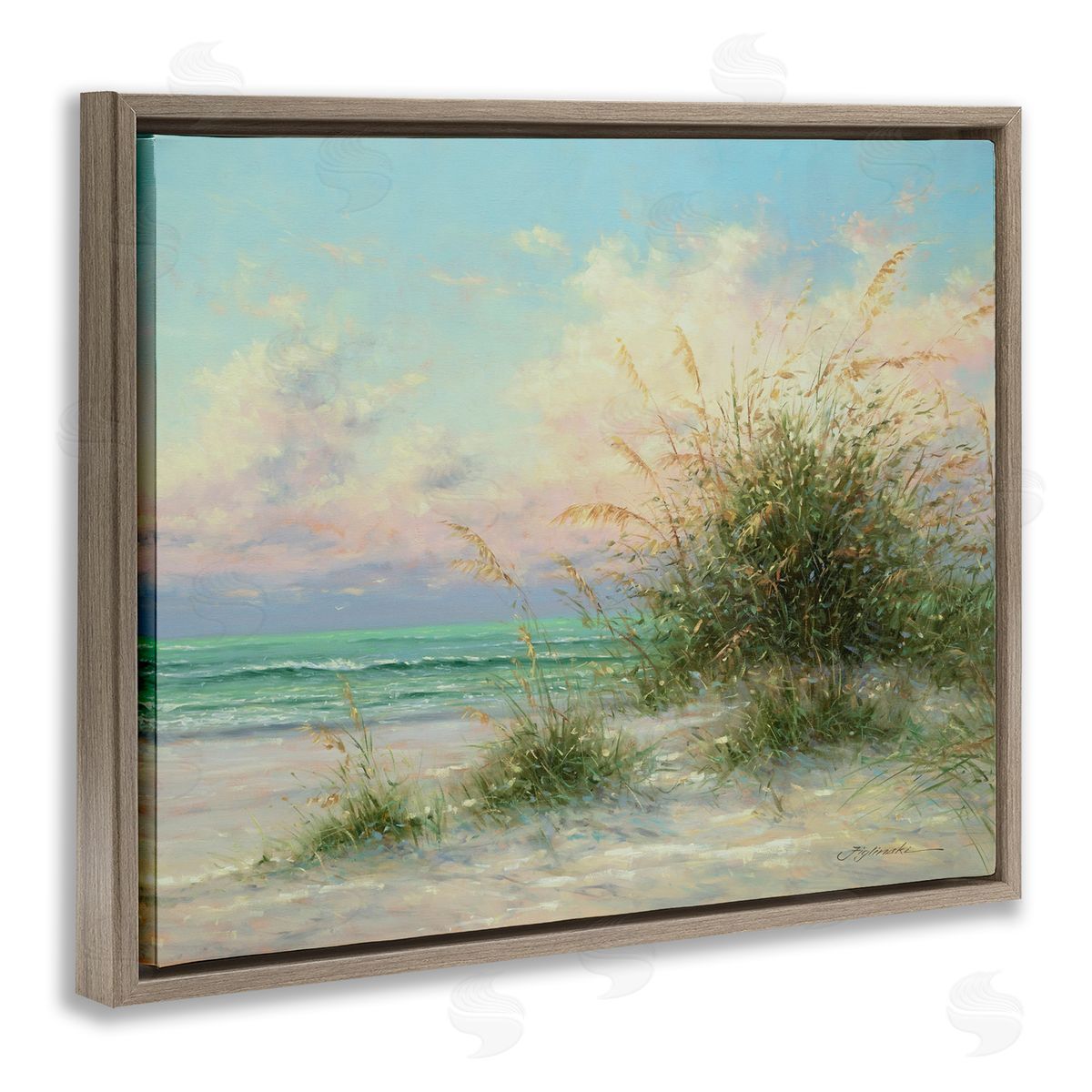 Martin Figlinski Summer Beach Grass Sea Waves