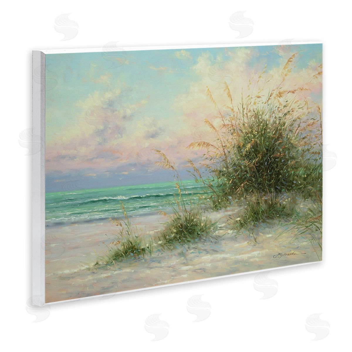 Martin Figlinski Summer Beach Grass Sea Waves