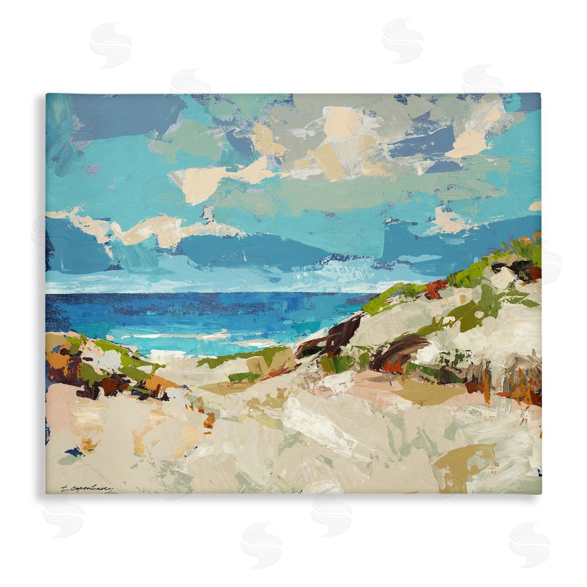 Trevor Copenhaver Abstract Beach Sky Landscape